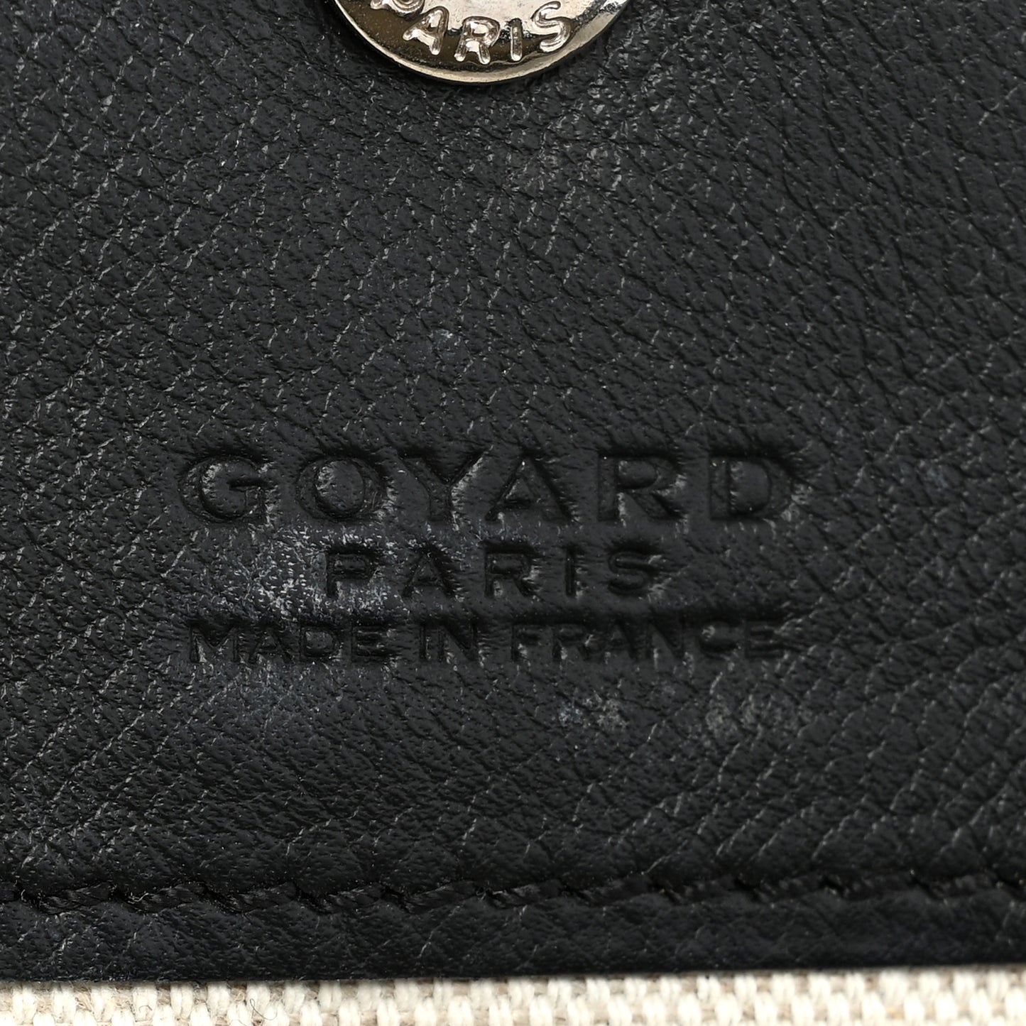 Goyardine Pouch Black