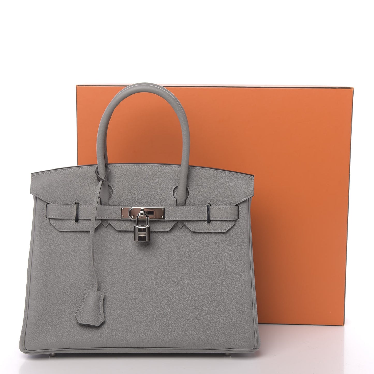 Togo Birkin 30 Gris Mouette