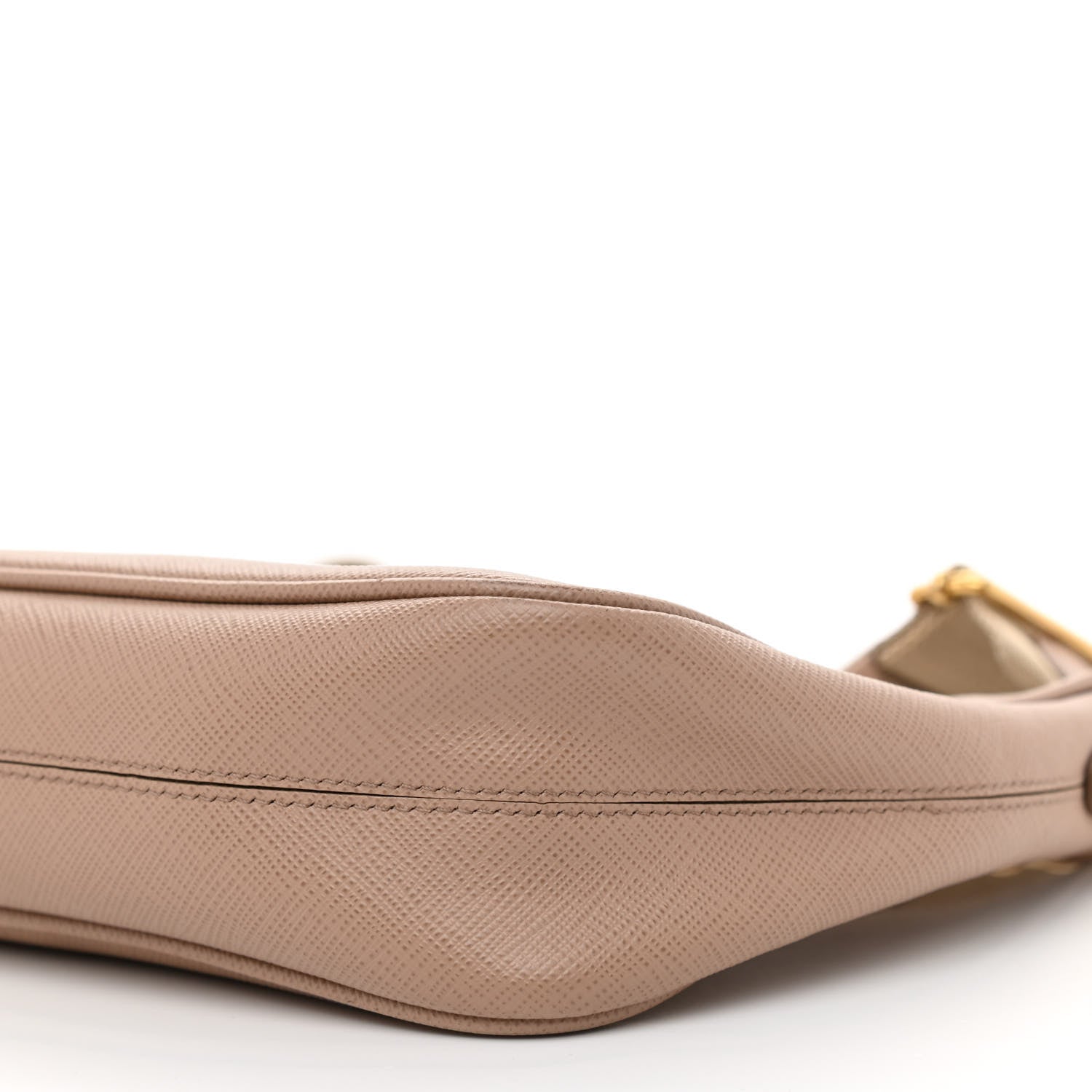 Prada Saffiano Re-Edition 2005 Shoulder Bag Cammeo Beige 10 of 11