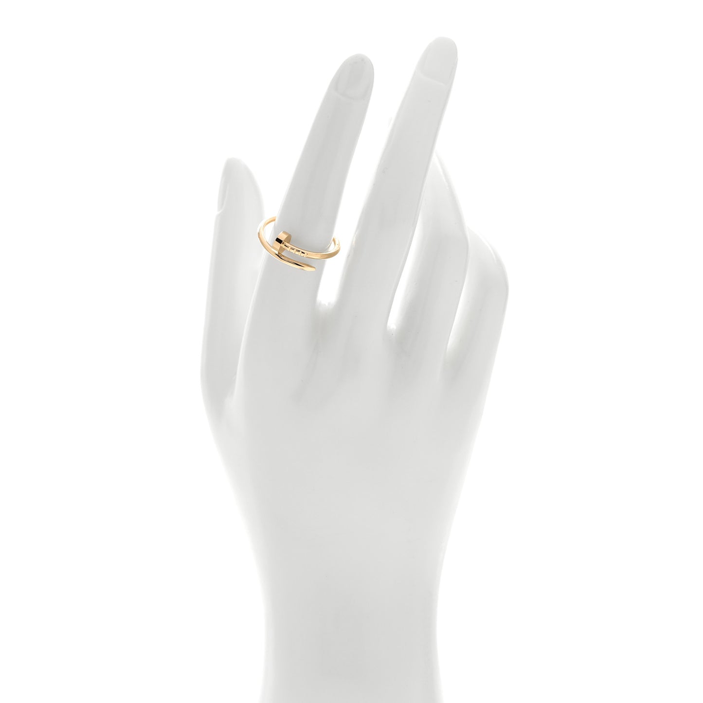 18K Yellow Gold Small Juste Un Clou Ring 55 7.25