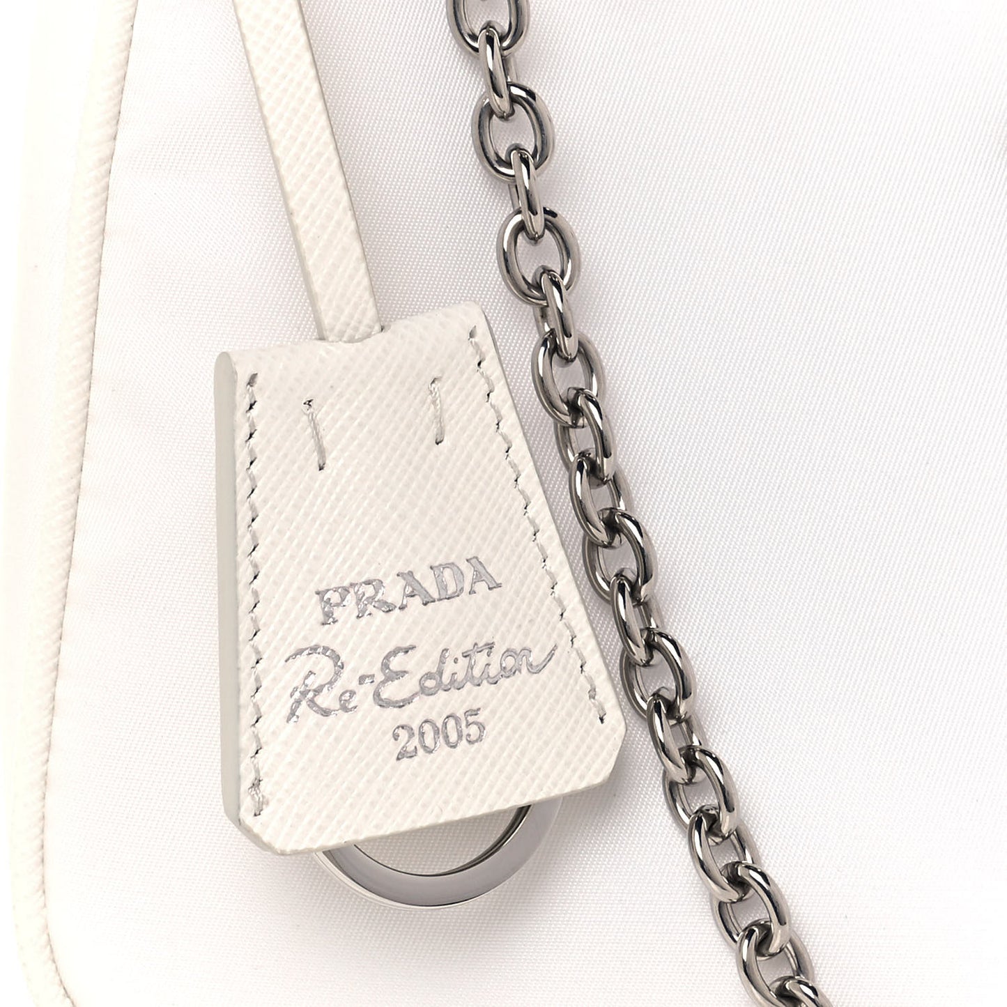 Nylon Re-Edition 2005 Shoulder Bag White