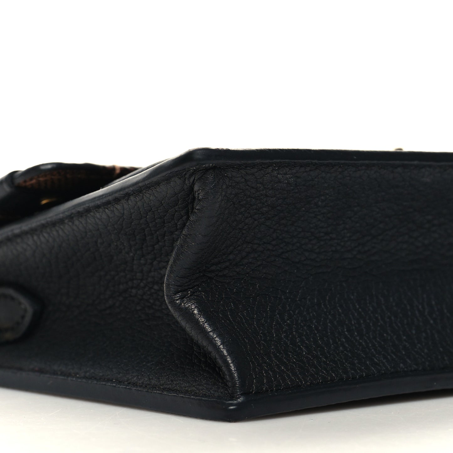 Damier Ebene Vavin Chain Wallet Black