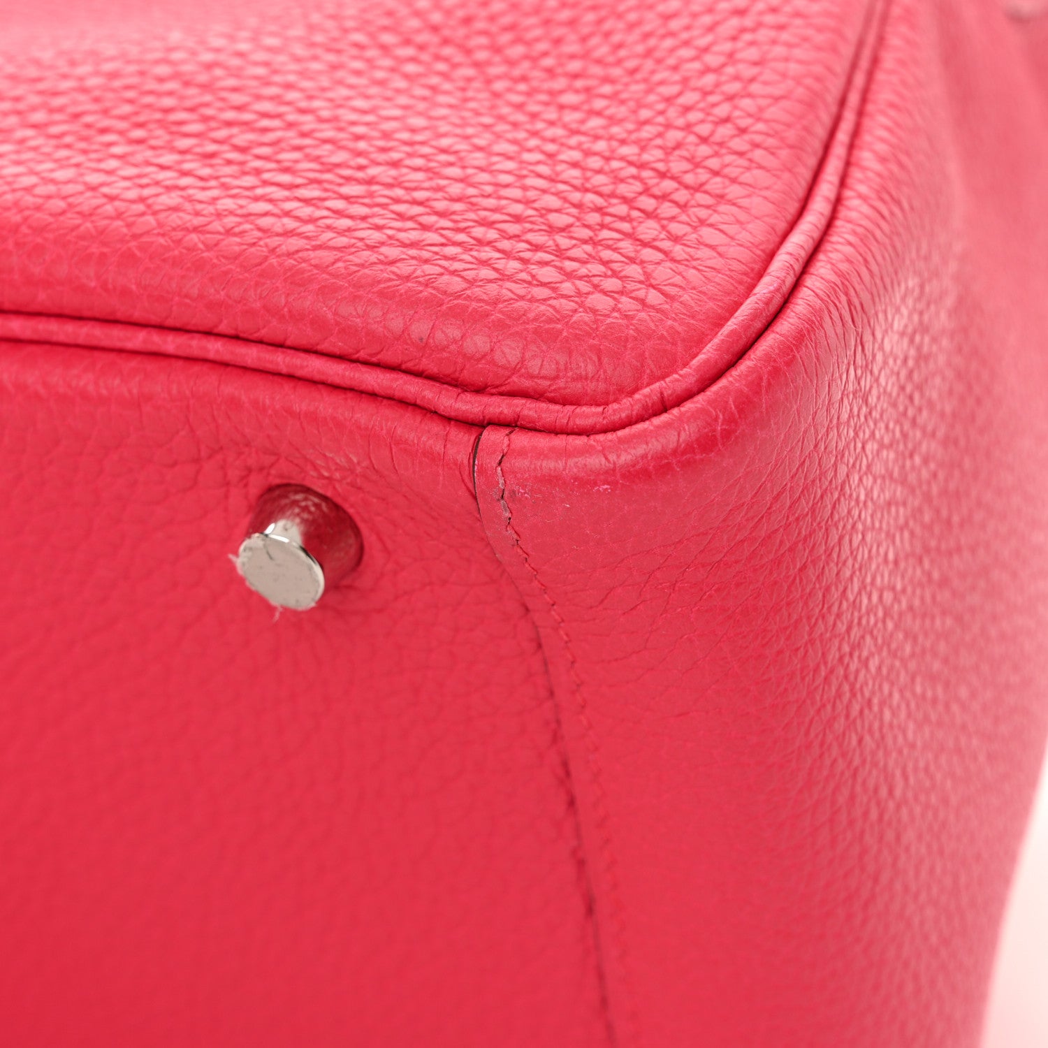 Hermes Taurillon Clemence Lindy 30  Rose Extreme 12 of 12