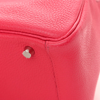 Hermes Taurillon Clemence Lindy 30  Rose Extreme 12 of 12