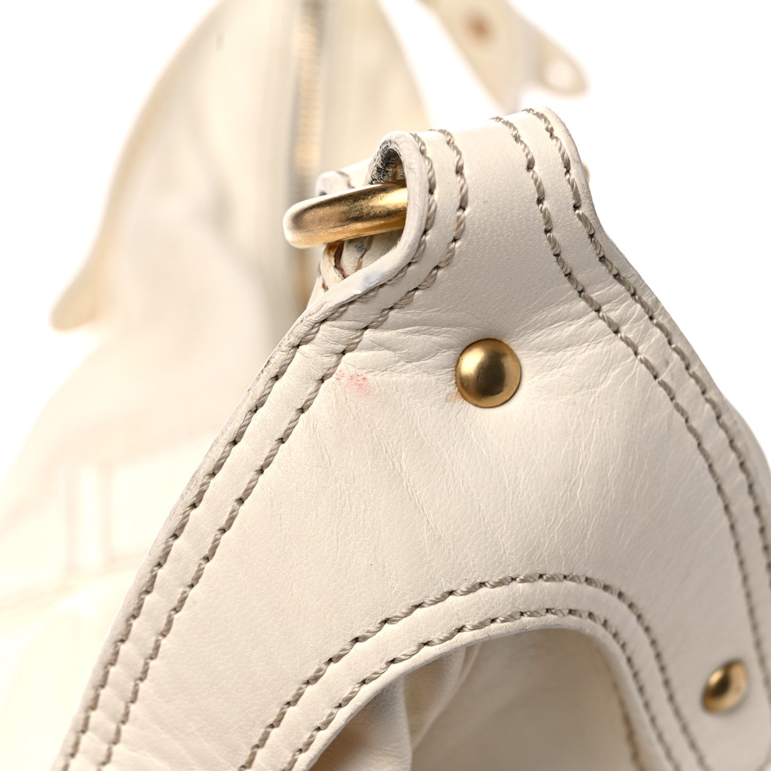 Valentino Garavani Lambskin Catch Hobo White 19 of 26