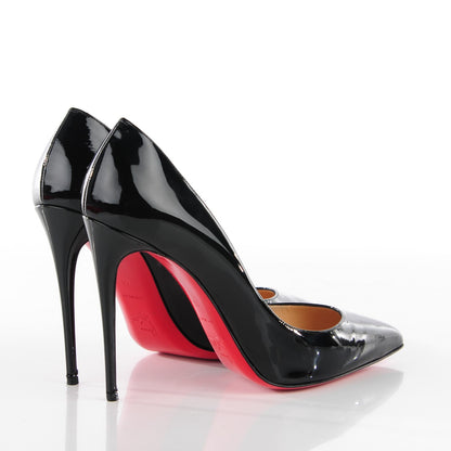 Christian Louboutin Patent Pigalle Follies 100 Pumps 40 Black 4 of 6