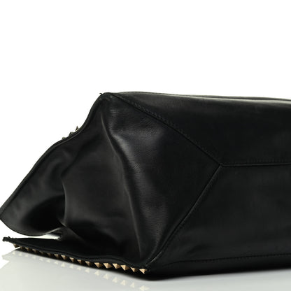 Valentino Garavani Nappa Medium Rockstud Soft Tote Black 8 of 12