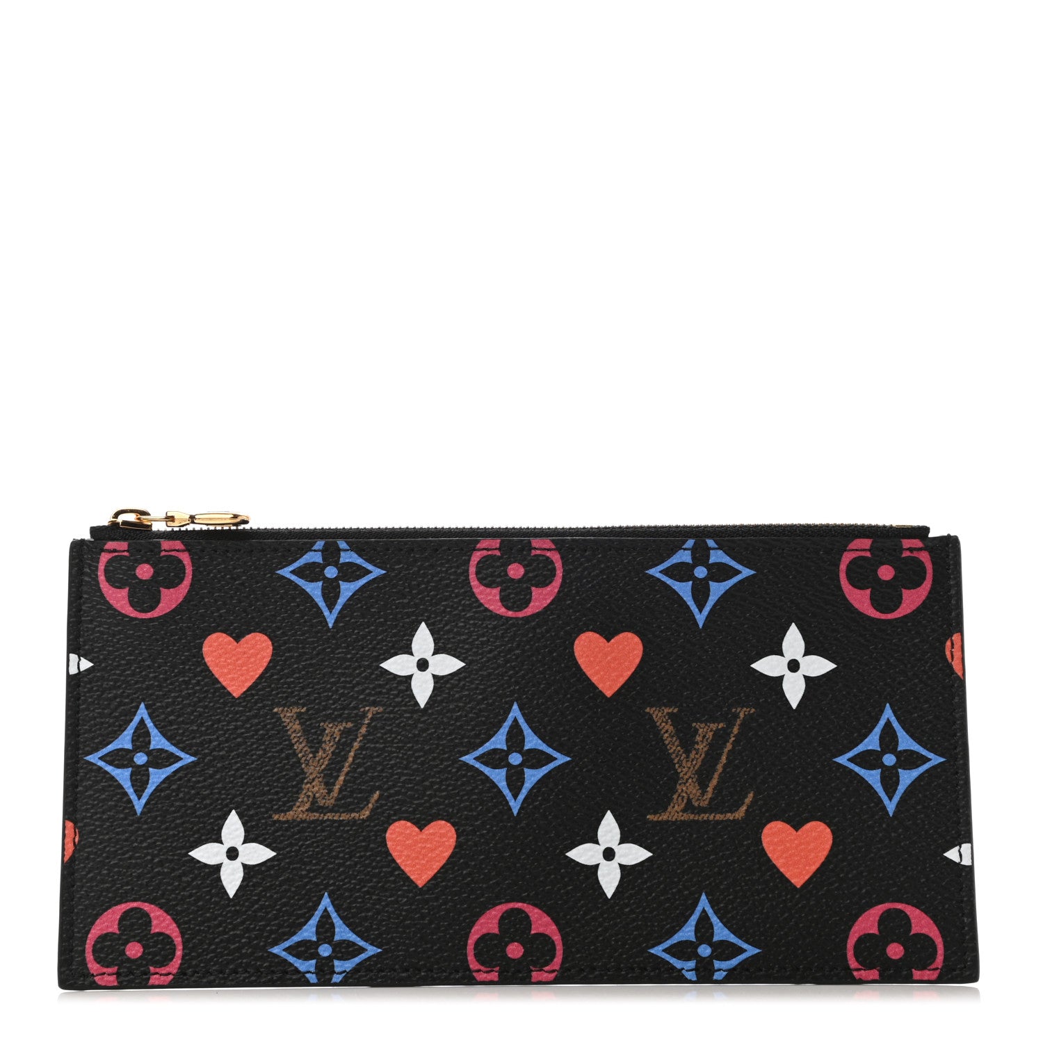Louis Vuitton Game On Felicie Chain Wallet Zippered Insert Black 1 of 6