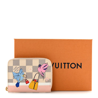 Louis Vuitton Damier Azur 2018 Christmas Animation Zippy Coin Purse 11 of 11