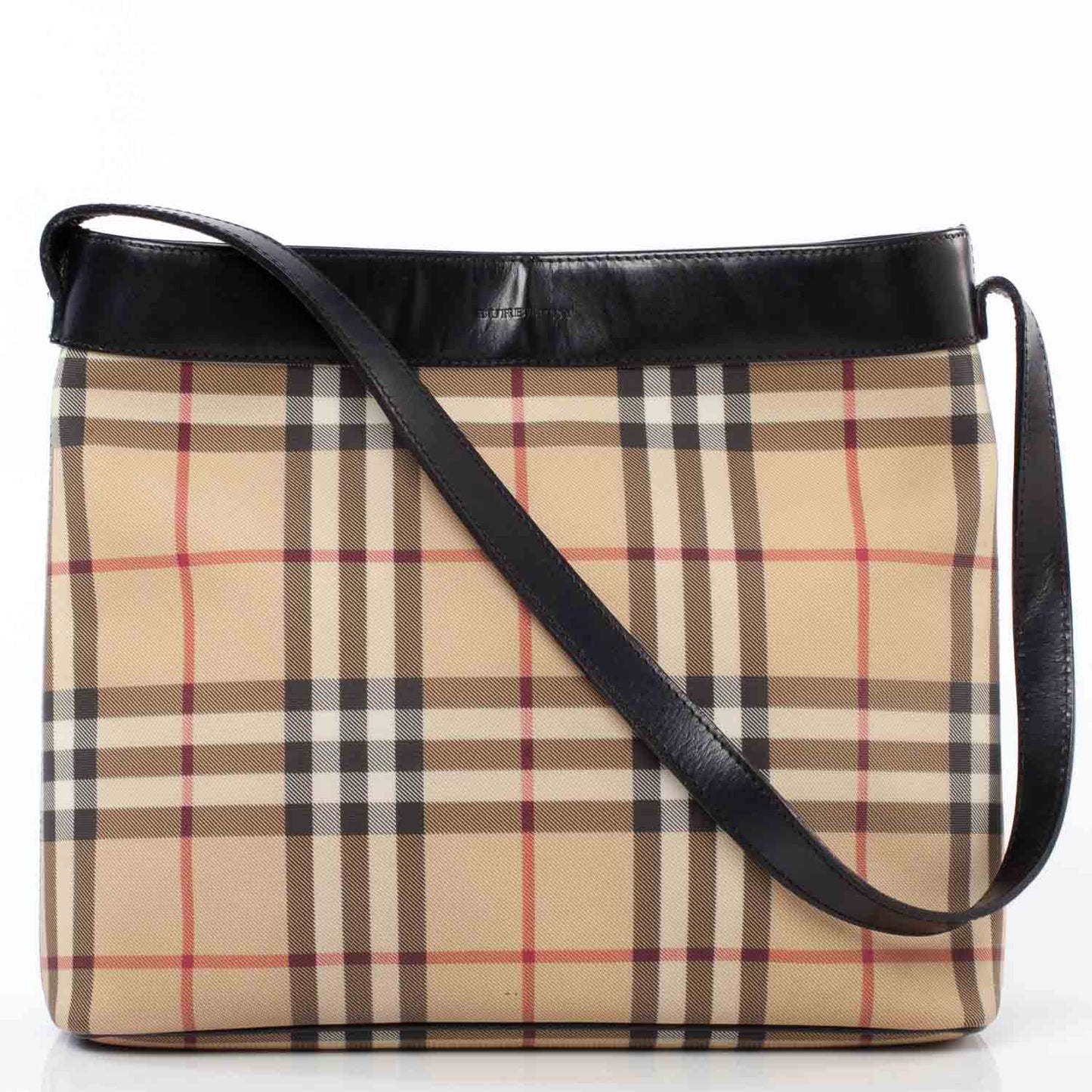 Prorsum House Check Shoulder Bag Black