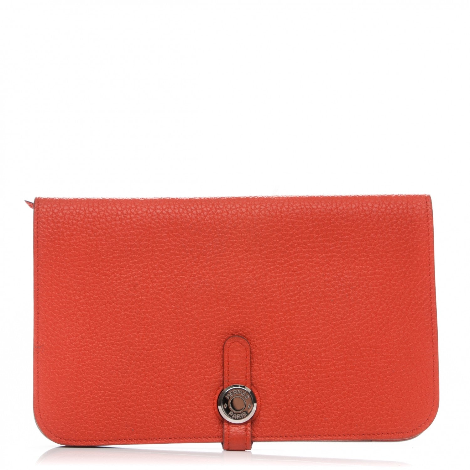 Hermes Togo Dogon Duo Wallet Capucine 1 of 7