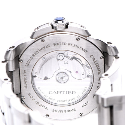Cartier Stainless Steel 42mm Calibre de Automatic Watch Black 5 of 7