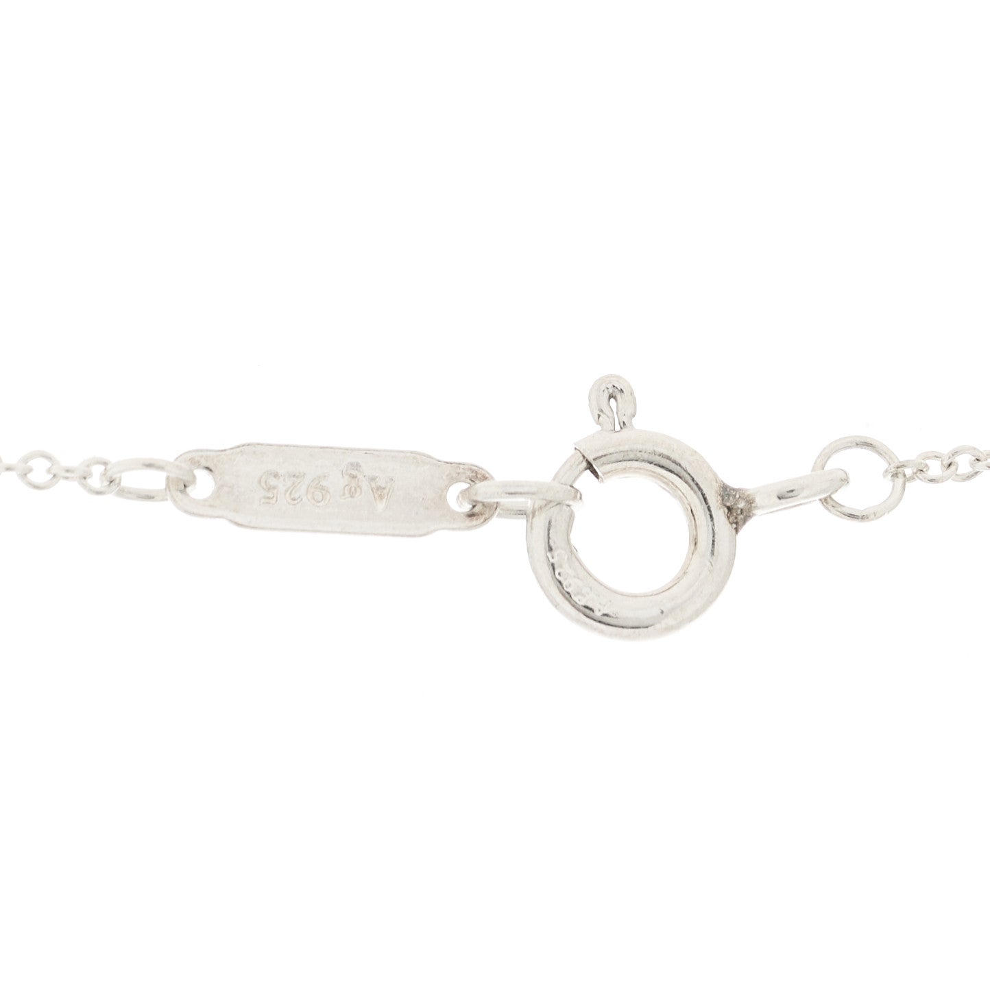 Sterling Silver Letter G Disc Pendant Necklace