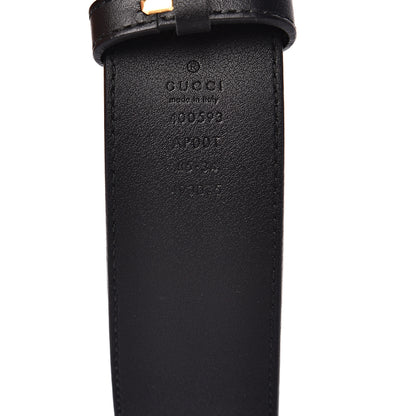 Gucci Calfskin Double G 40mm Belt 85 34 Black 4 of 5