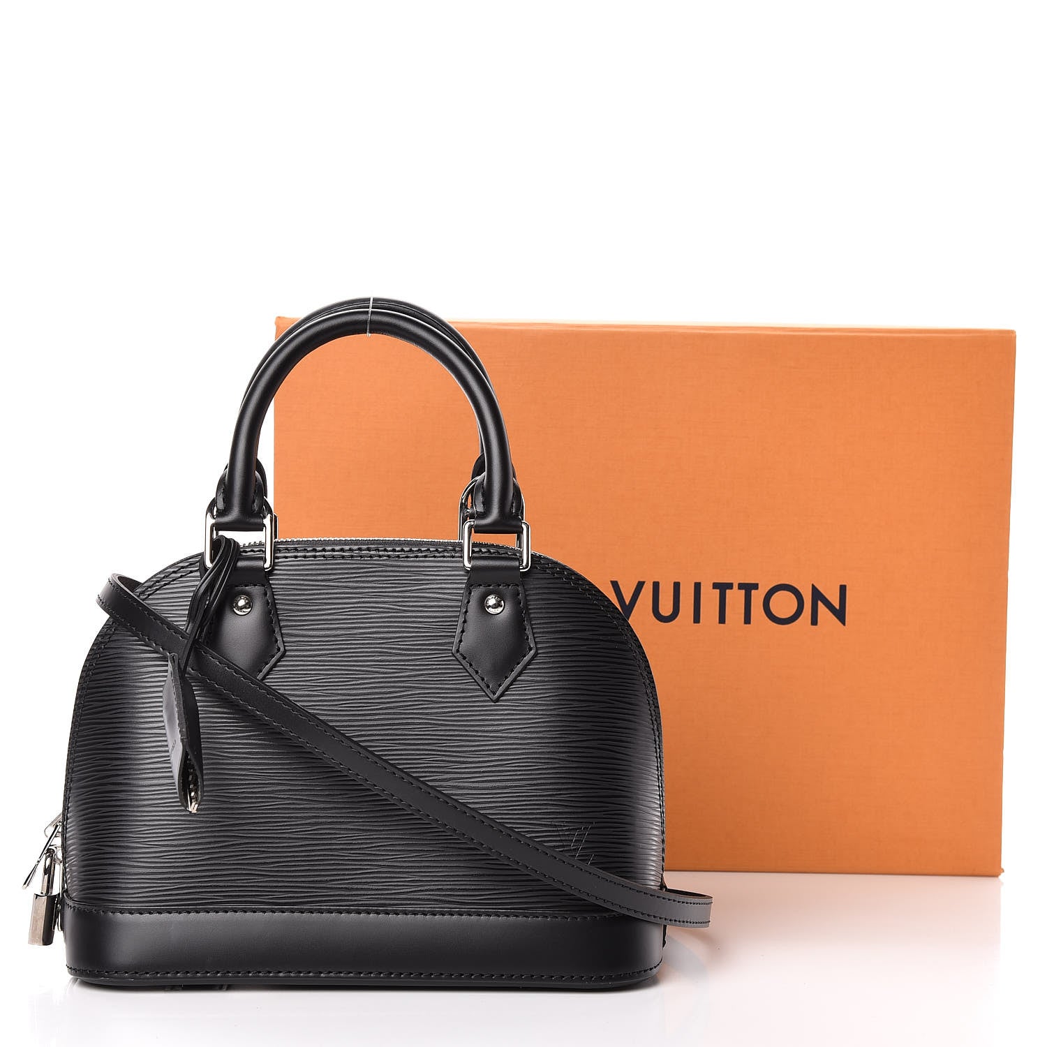 Louis Vuitton Epi Alma BB Black 11 of 11