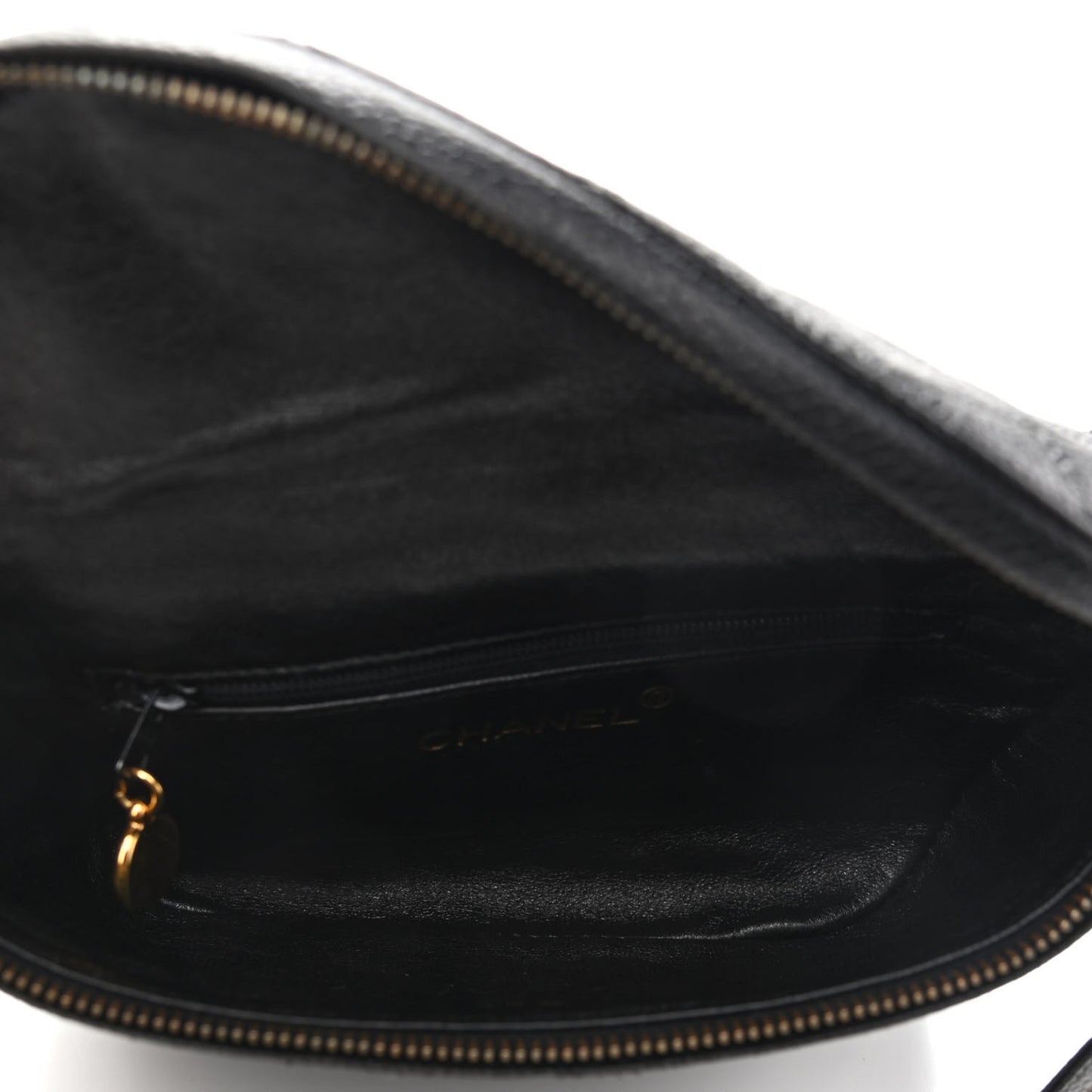 Caviar Quilted Belt Bag 75 30 Black