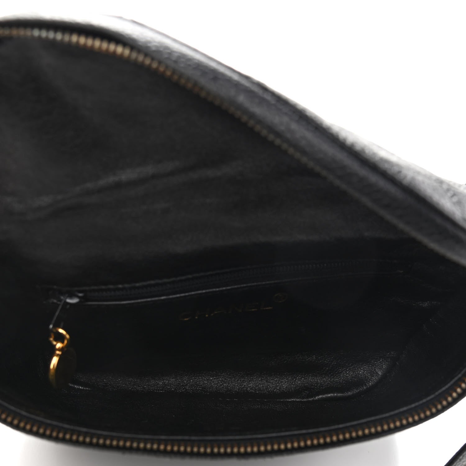 Chanel Caviar Quilted Belt Bag 75 30 Black 5 of 11