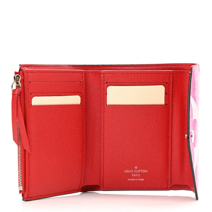Louis Vuitton Monogram Escale Victorine Wallet Red 5 of 7
