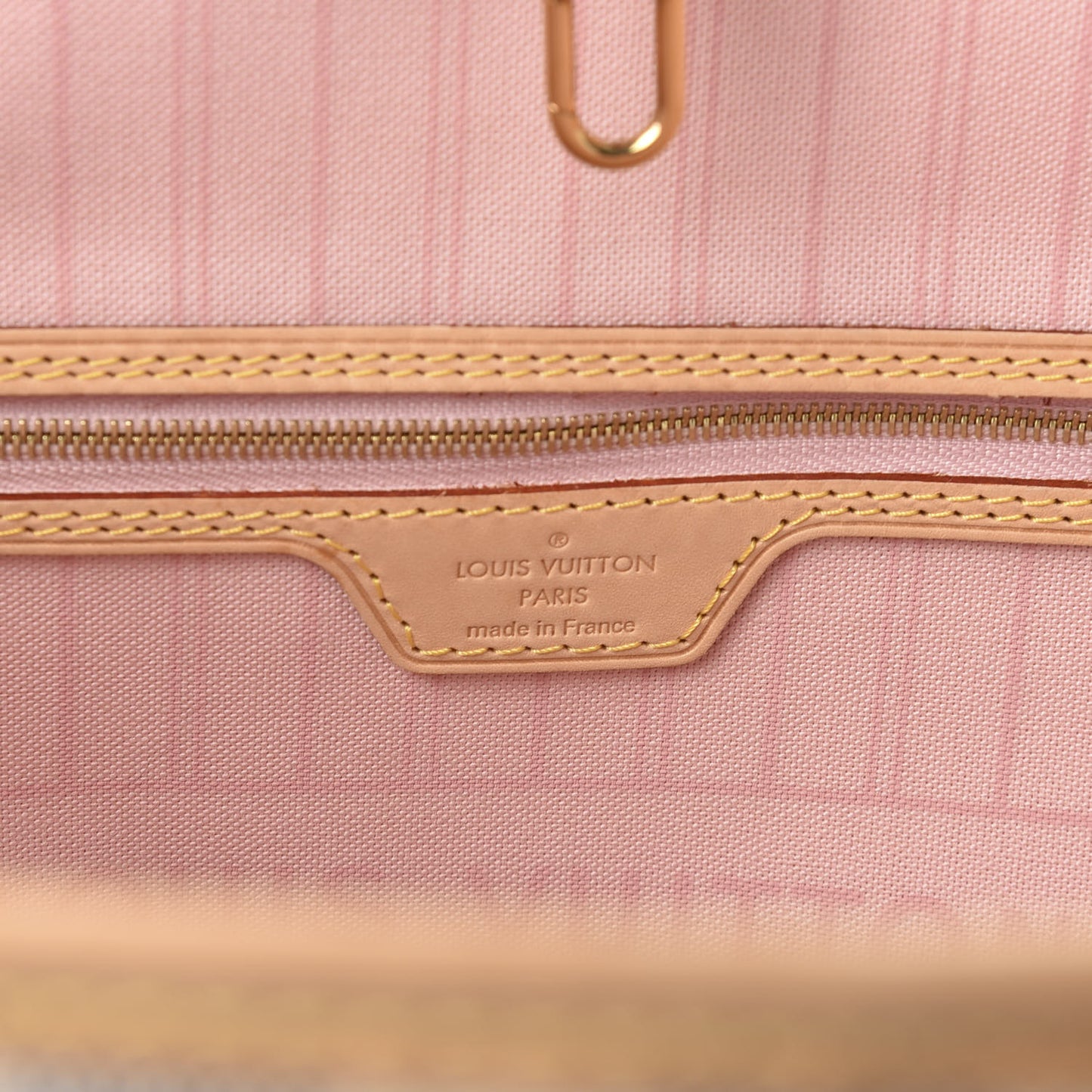 Damier Azur Neo Neverfull MM Rose Ballerine