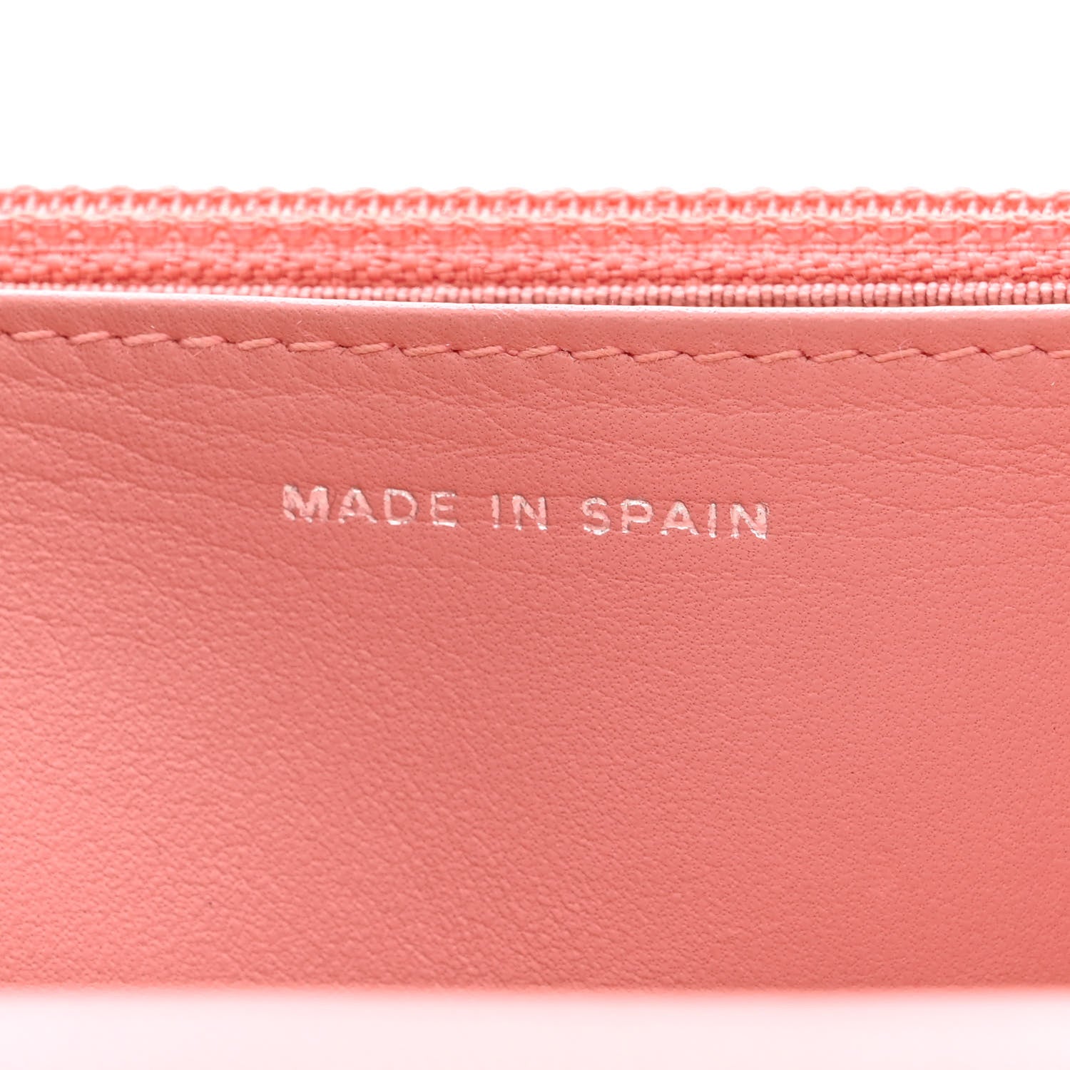 Chanel Lambskin Quilted Wallet On Chain WOC Pink 7 of 12