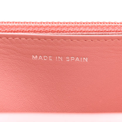Chanel Lambskin Quilted Wallet On Chain WOC Pink 7 of 12