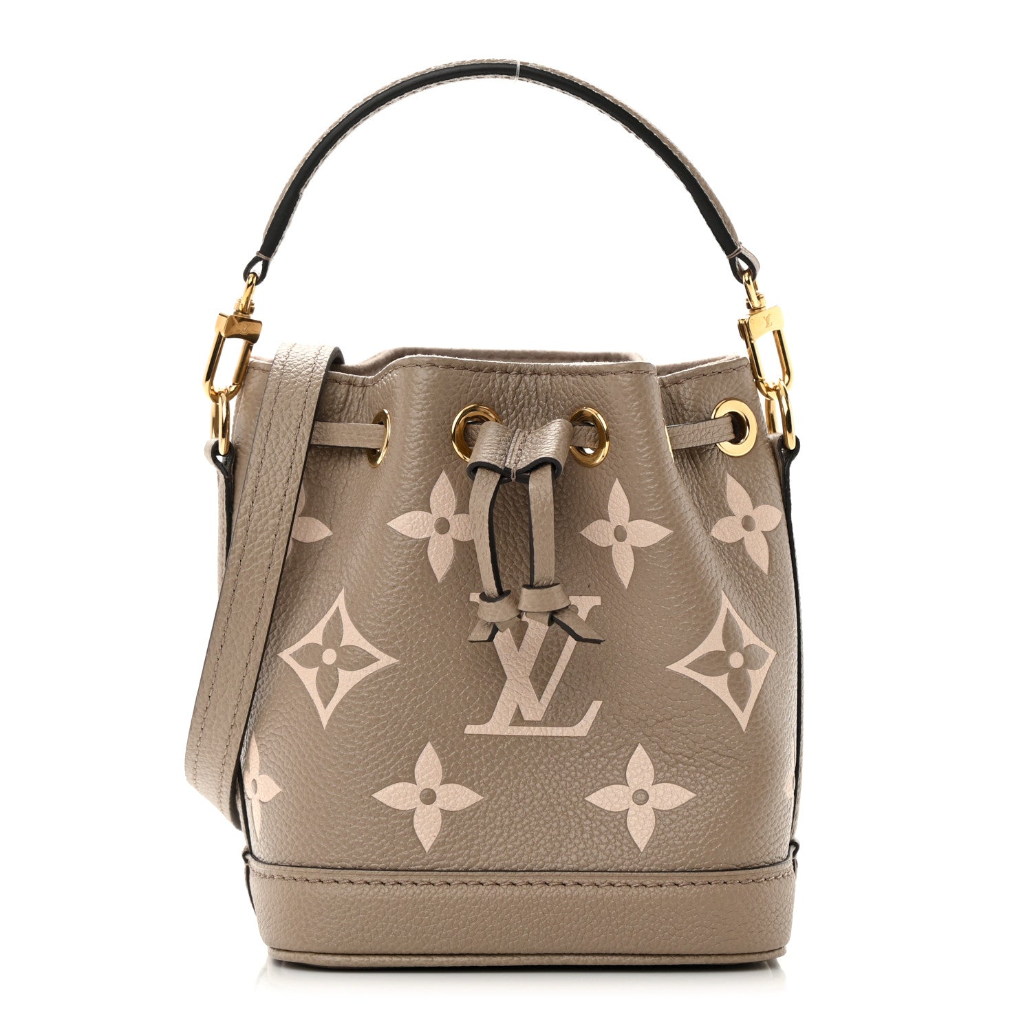 Louis Vuitton Empreinte Monogram Giant Nano Noe Tourterelle Creme 1 of 11