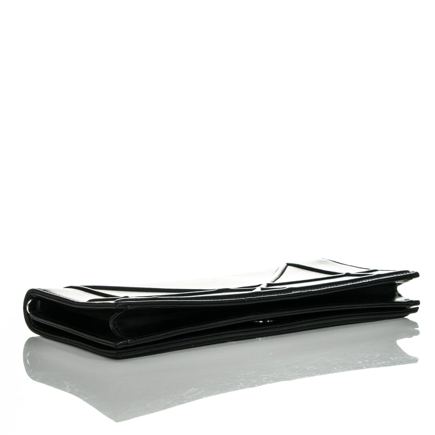 Lambskin Diorama Pochette Black