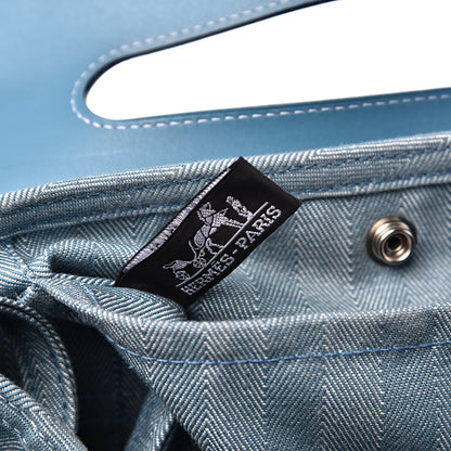 Hermes Swift Valparaiso Tote PM Blue Jean 6 of 12
