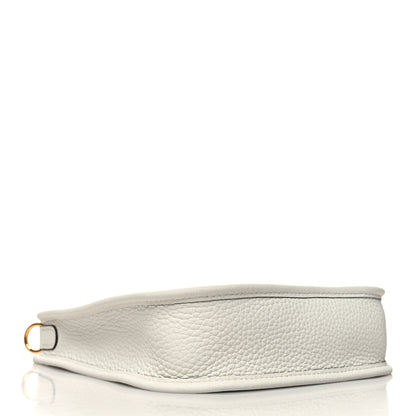 Hermes Taurillon Clemence Amazone Evelyne TPM New White 4 of 10