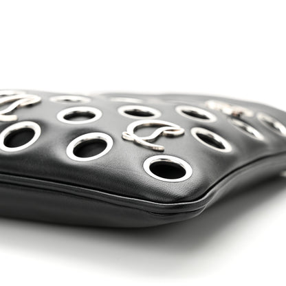 Christian Louboutin Nappa Grommet Mini Mouchara Crossbody Black 9 of 9