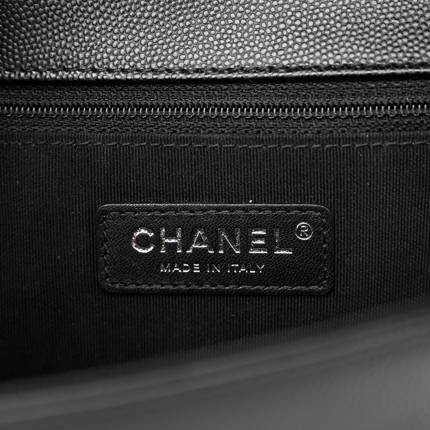 Chanel Caviar Quilted New Medium Boy Flap Black 6 of 10