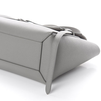 Celine Grained Calfskin Micro Belt Bag Cloud 8 of 8