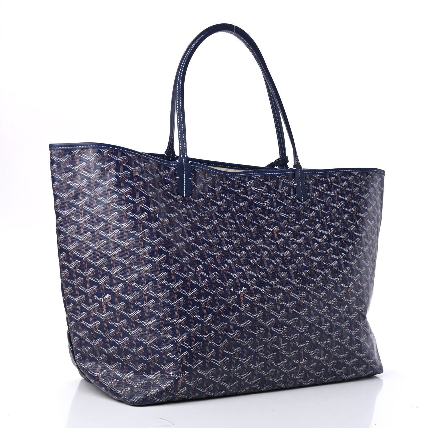 Goyard Goyardine Saint Louis GM Navy 2 of 4
