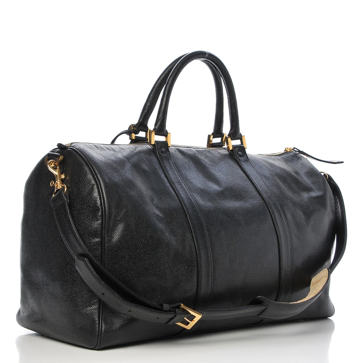 Caviar Timeless CC Duffel Bag Black