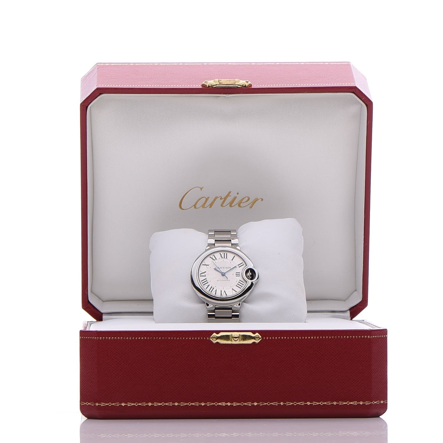 Stainless Steel 33mm Ballon Bleu De Automatic Watch
