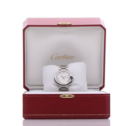 Cartier Stainless Steel 33mm Ballon Bleu De Automatic Watch 11 of 11