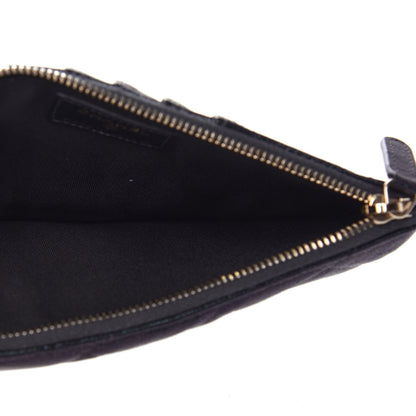 Chanel Iridescent Caviar Quilted Classic iPhone Pouch Black 5 of 9