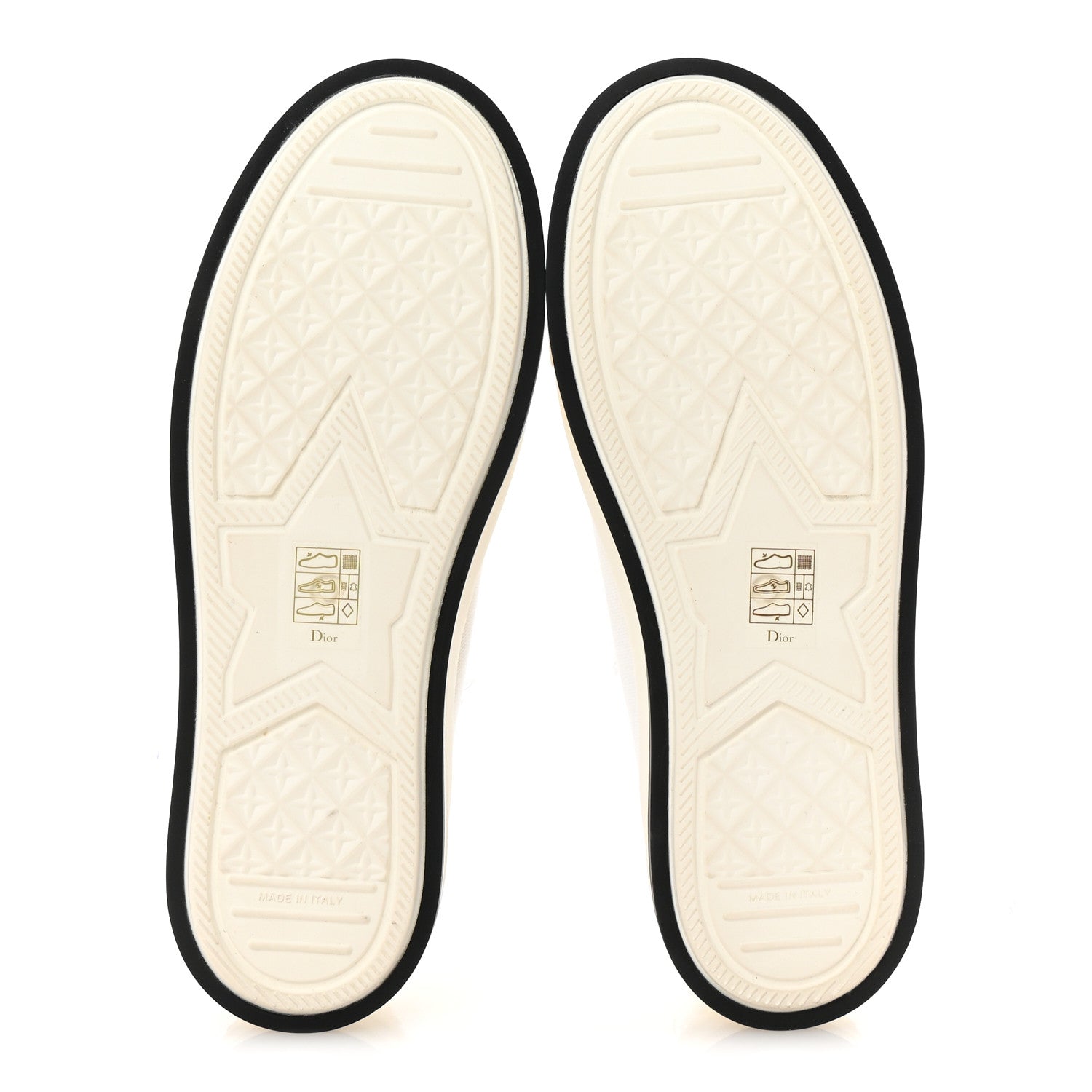 Christian Dior Frayed Canvas Embroidered Logo Walk'N'Dior Low Top Platform Sneakers 38 White 6 of 10