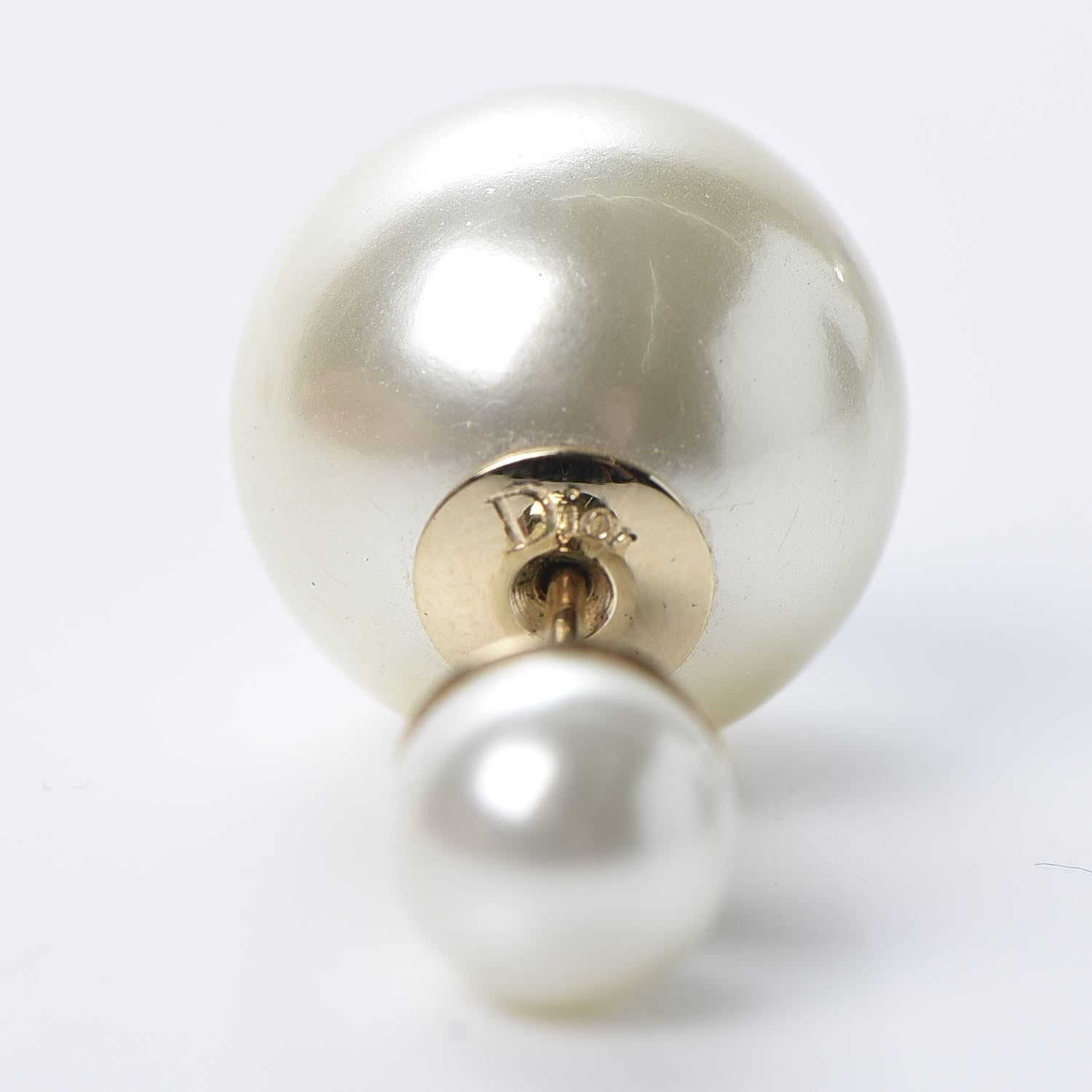 Christian Dior Pearl Mise En Dior Tribal Earrings 4 of 4