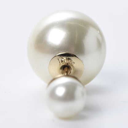 Christian Dior Pearl Mise En Dior Tribal Earrings 4 of 4