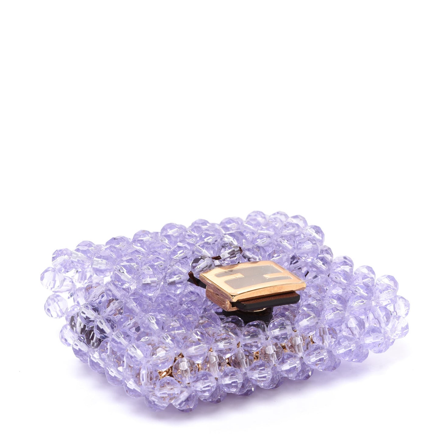 Enamel Vitello King Beaded Pico Baguette Charm Anemone