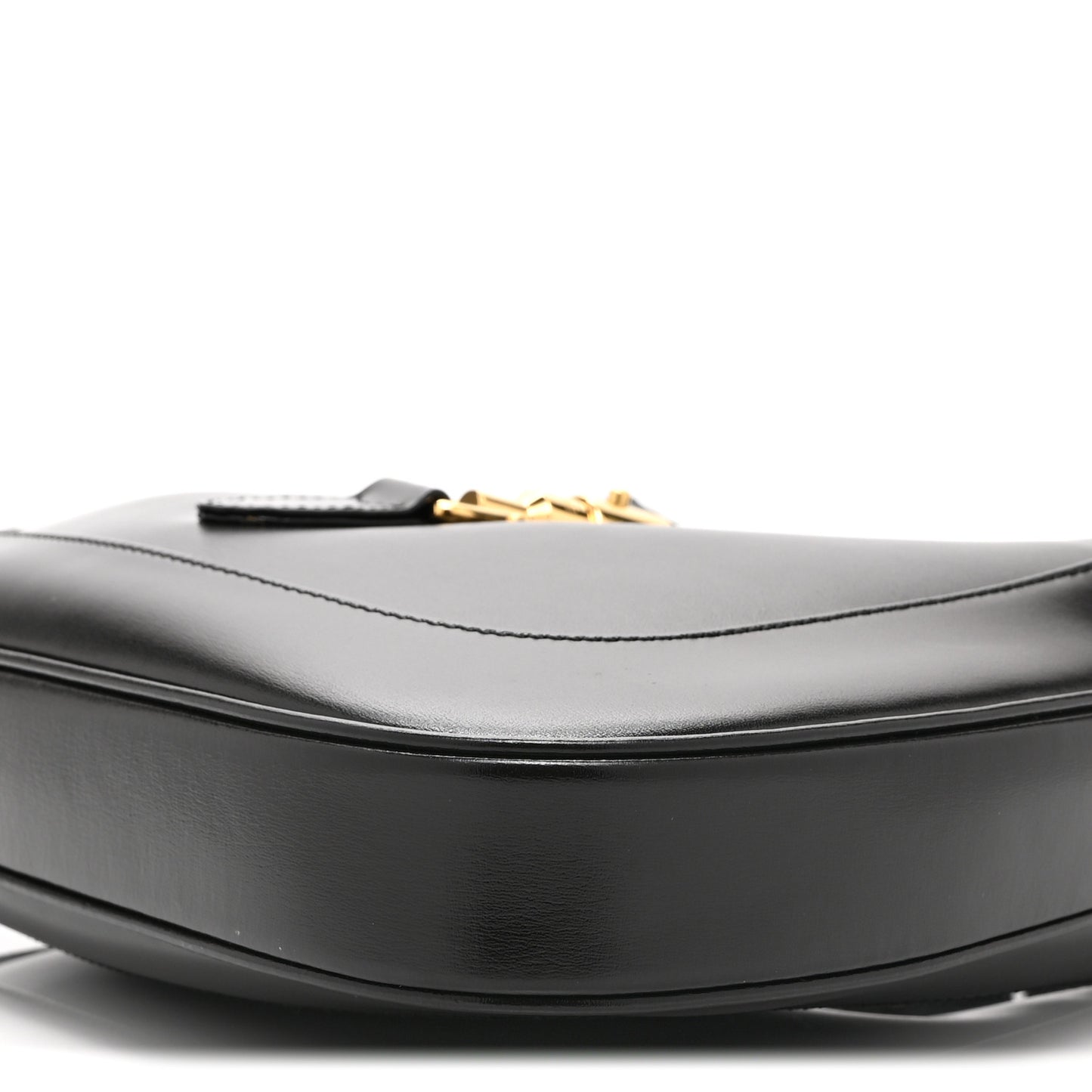 Boarded Dyana Lux Calfskin Small Jackie 1961 Hobo Black