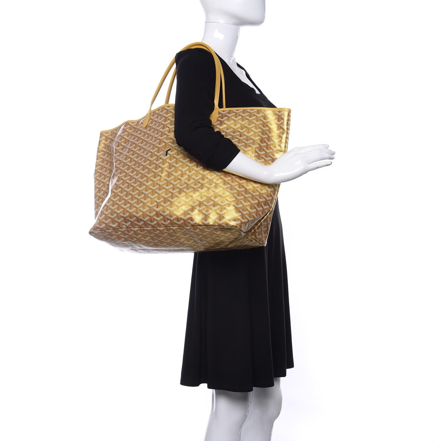 Goyard Goyardine Saint Louis GM Gold 2 of 8