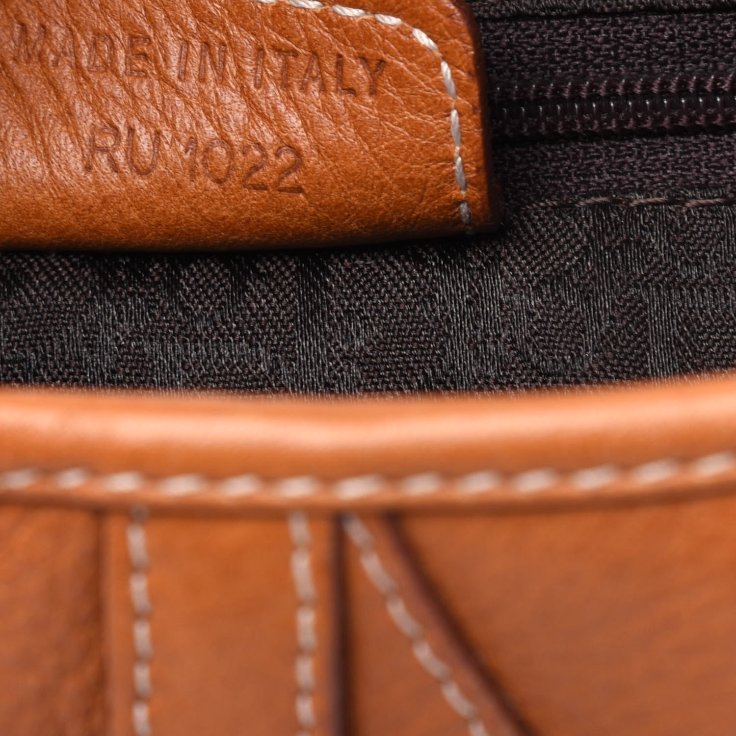 Christian Dior Calfskin Saddle Bag Tan 7 of 27