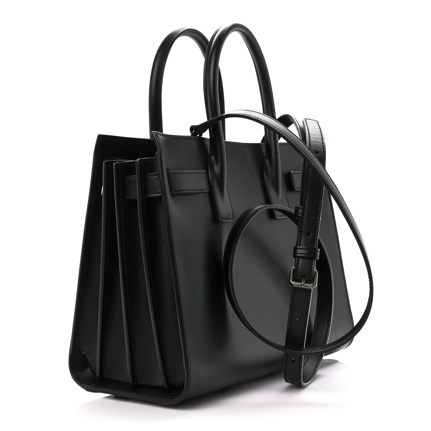 Saint Laurent Calfskin Baby Sac De Jour Black 3 of 11