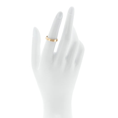 Cartier 18K Yellow Gold 3.5mm LOVE Wedding Band Ring 52 6 2 of 5