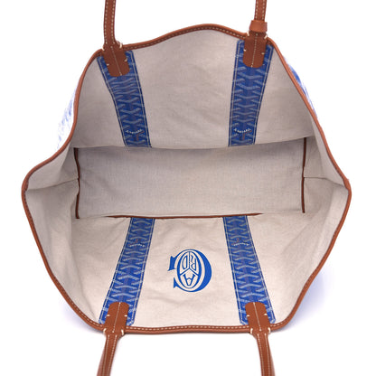 Goyard Goyardine Reversible Pertuis PM Sky Blue 9 of 18