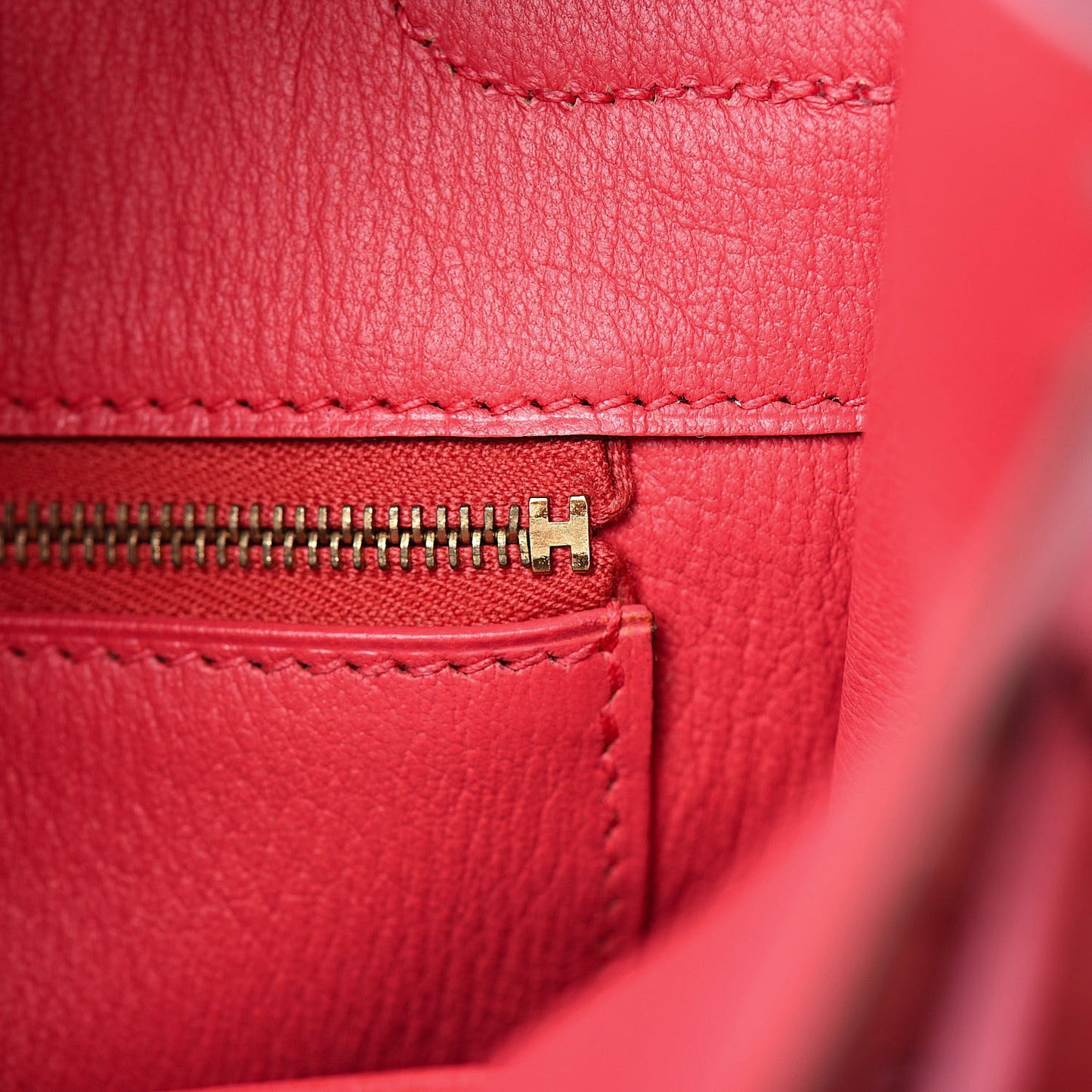 Ostrich Birkin 35 Rouge Vif