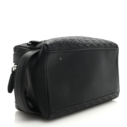 Salvatore Ferragamo Calfskin Gancini Embossed Toiletry Pouch 4 of 8