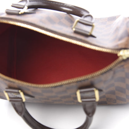 Louis Vuitton Damier Ebene Speedy 25 5 of 11